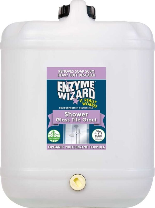 Enzyme Wizard Shower Glass Tile Grout