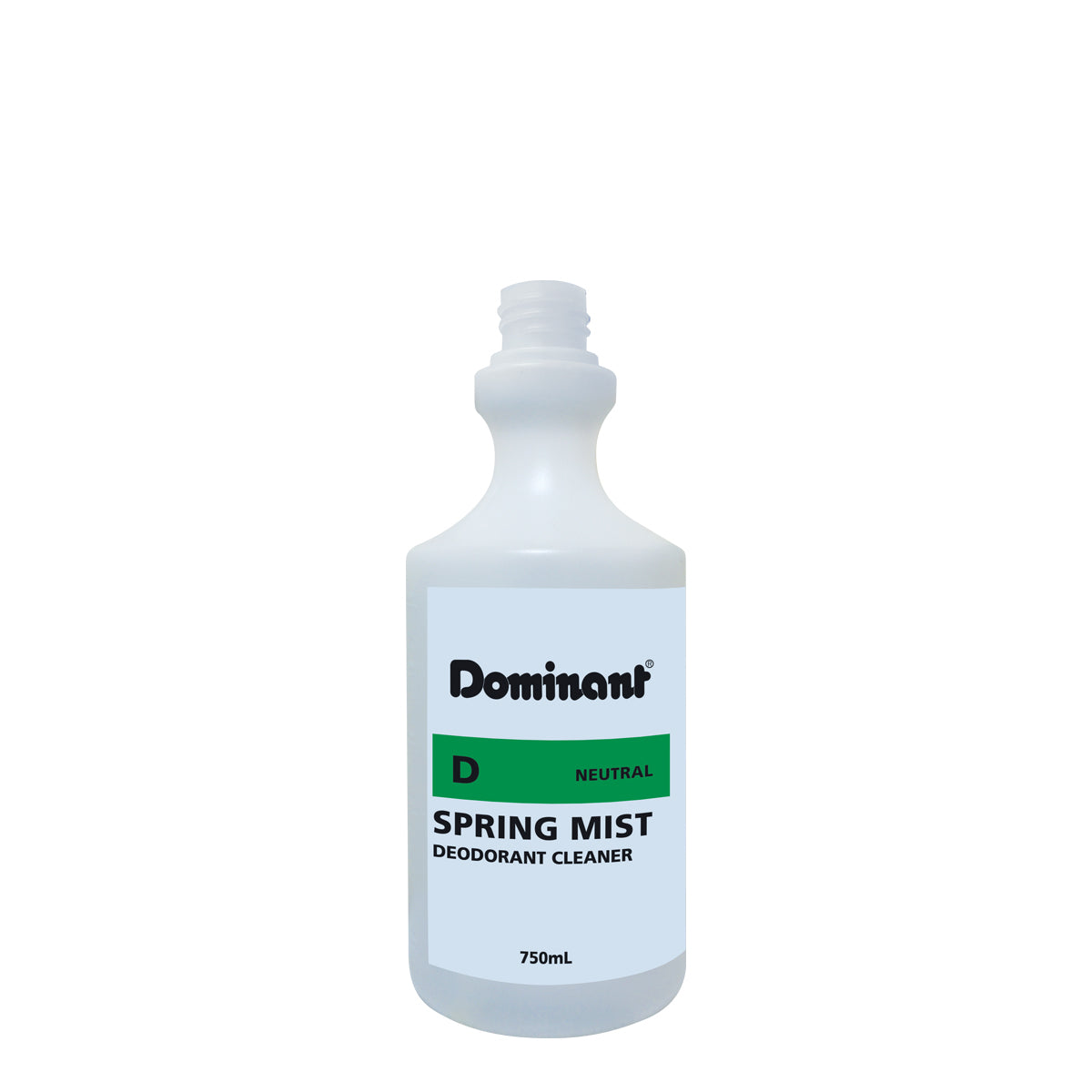 Dominant Dispensing Bottle - Spring Mist commercial cleaning chemical product image