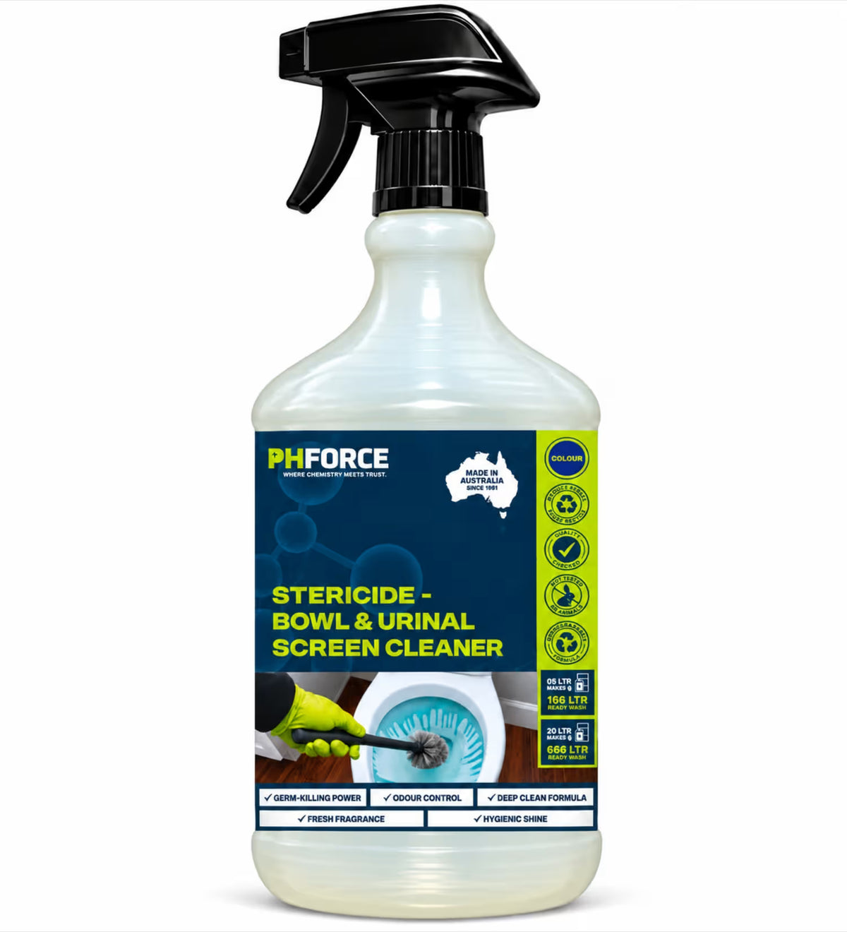 PHFORCE Stericide- Bowl & Toilet cleaner
