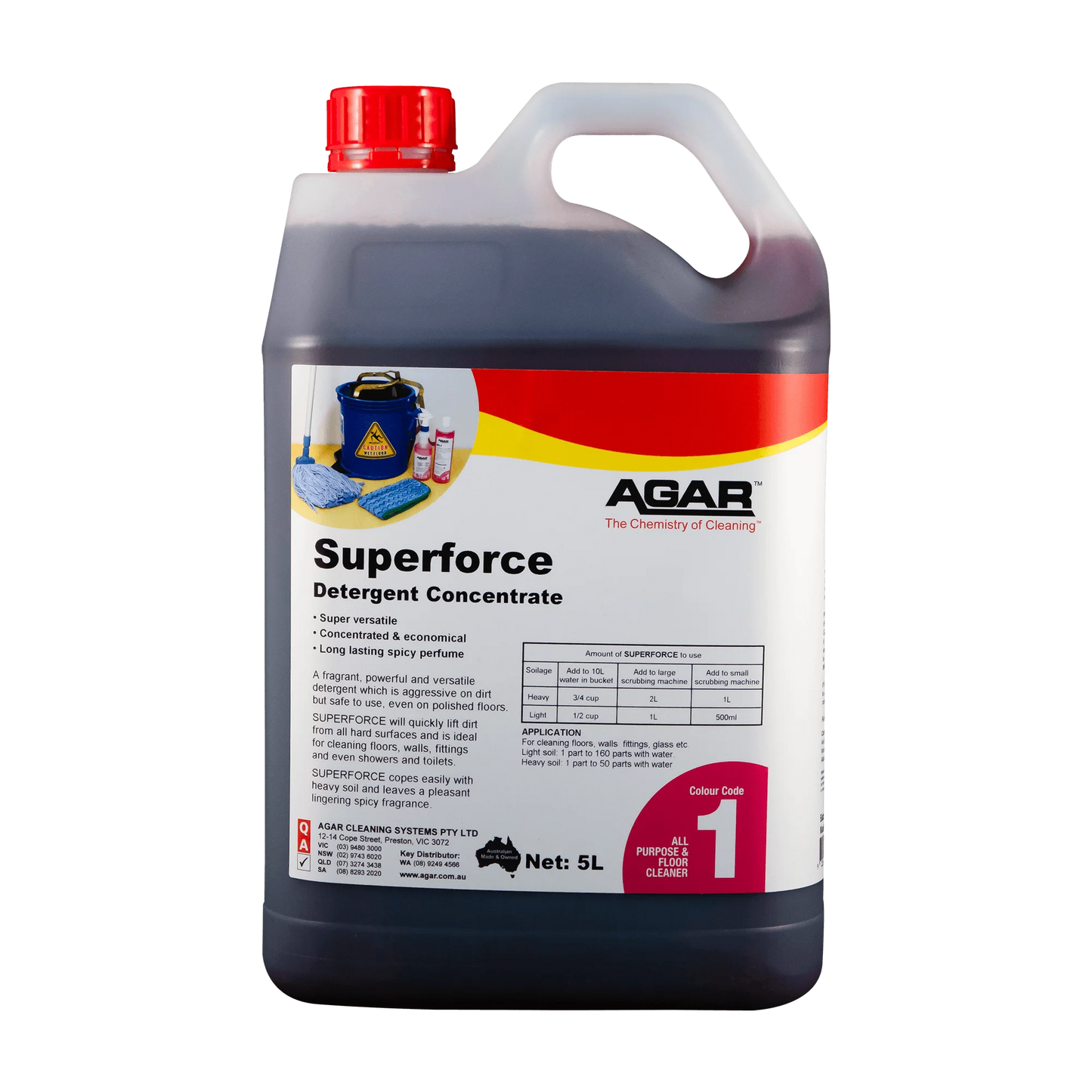 Agar Superforce Detergent Concentrate