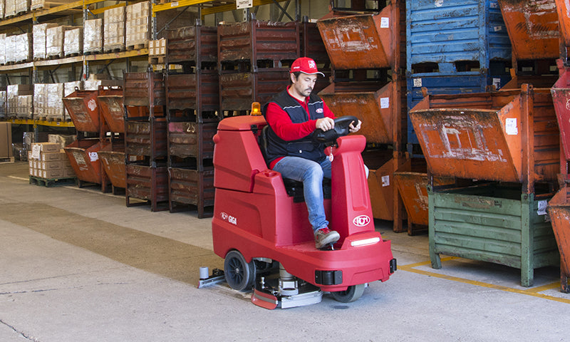Sweepers Australia RCM GIGA (Battery) Rider Floor Scrubber