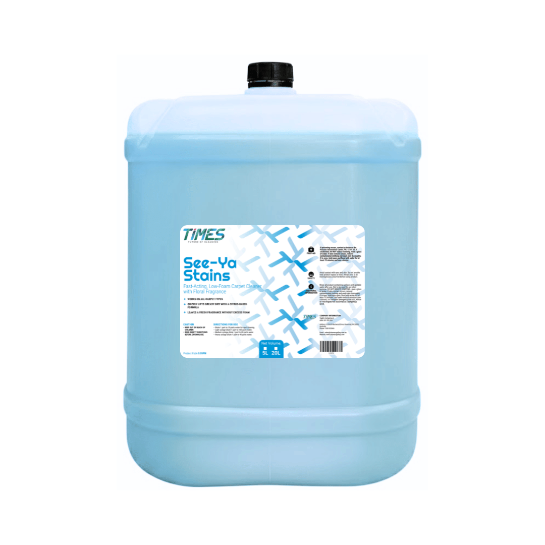 Times See Ya Stains Low Foam Carpet Cleaner