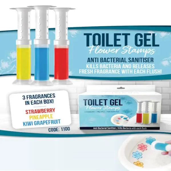 Provada Toilet Get Flower Stamps Antibacterial Sanitiser