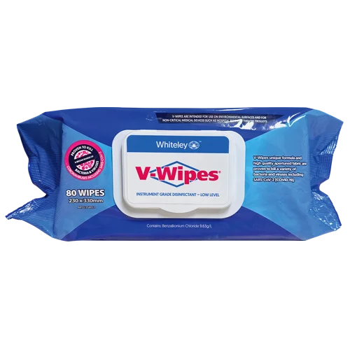 Whiteley V-Wipes™ Disinfectant Wipes