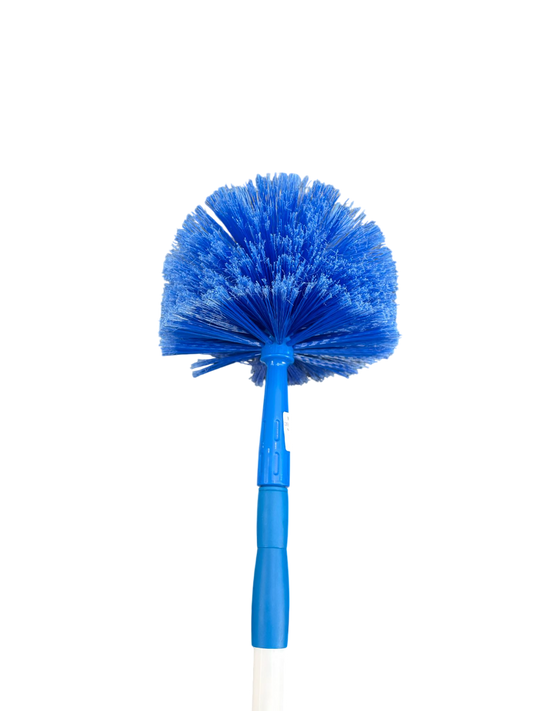 Domed Shaped Cobweb Broom with handle
