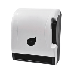 White Hand Roll Towel Dispenser