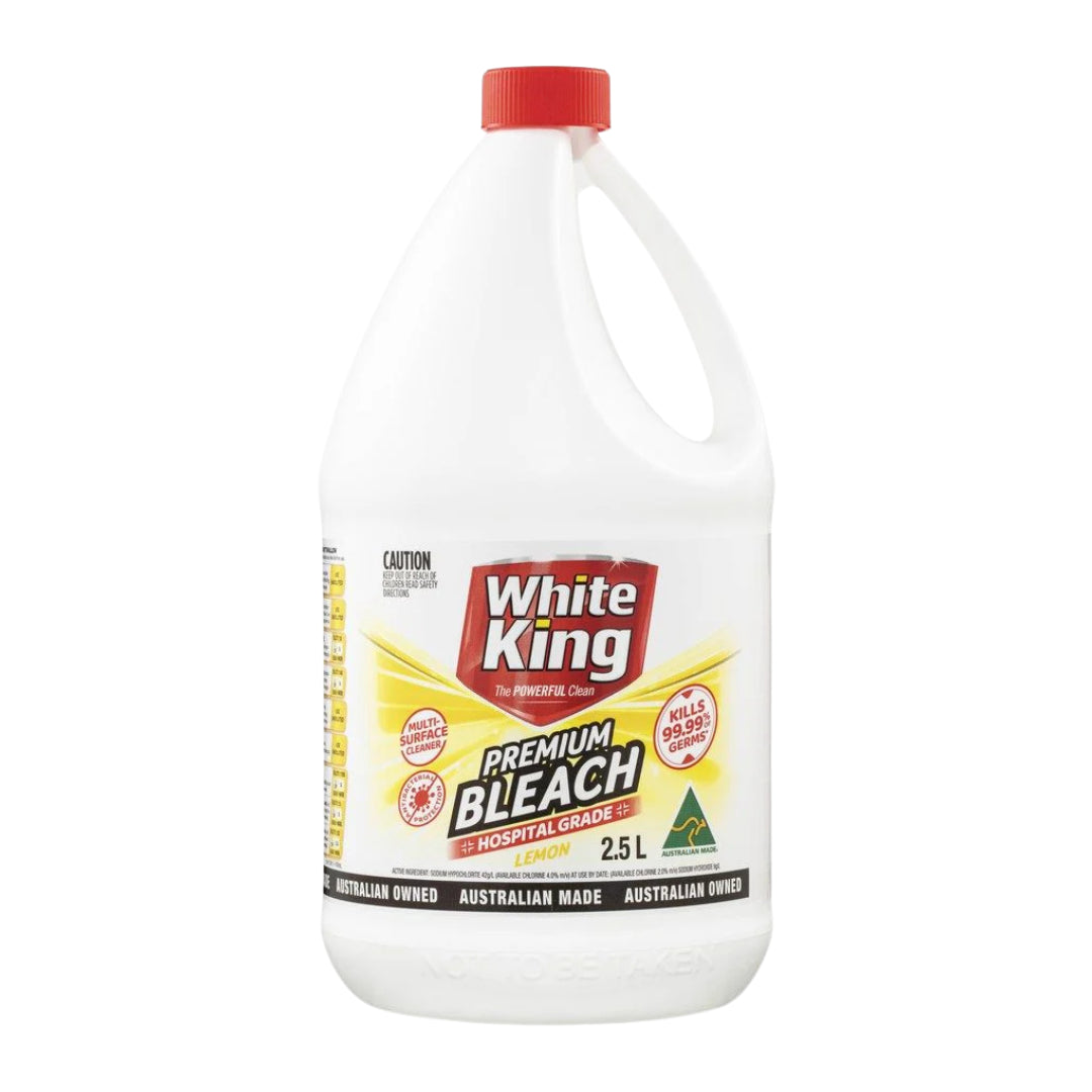 White King Premium Bleach Lemon 2.5l