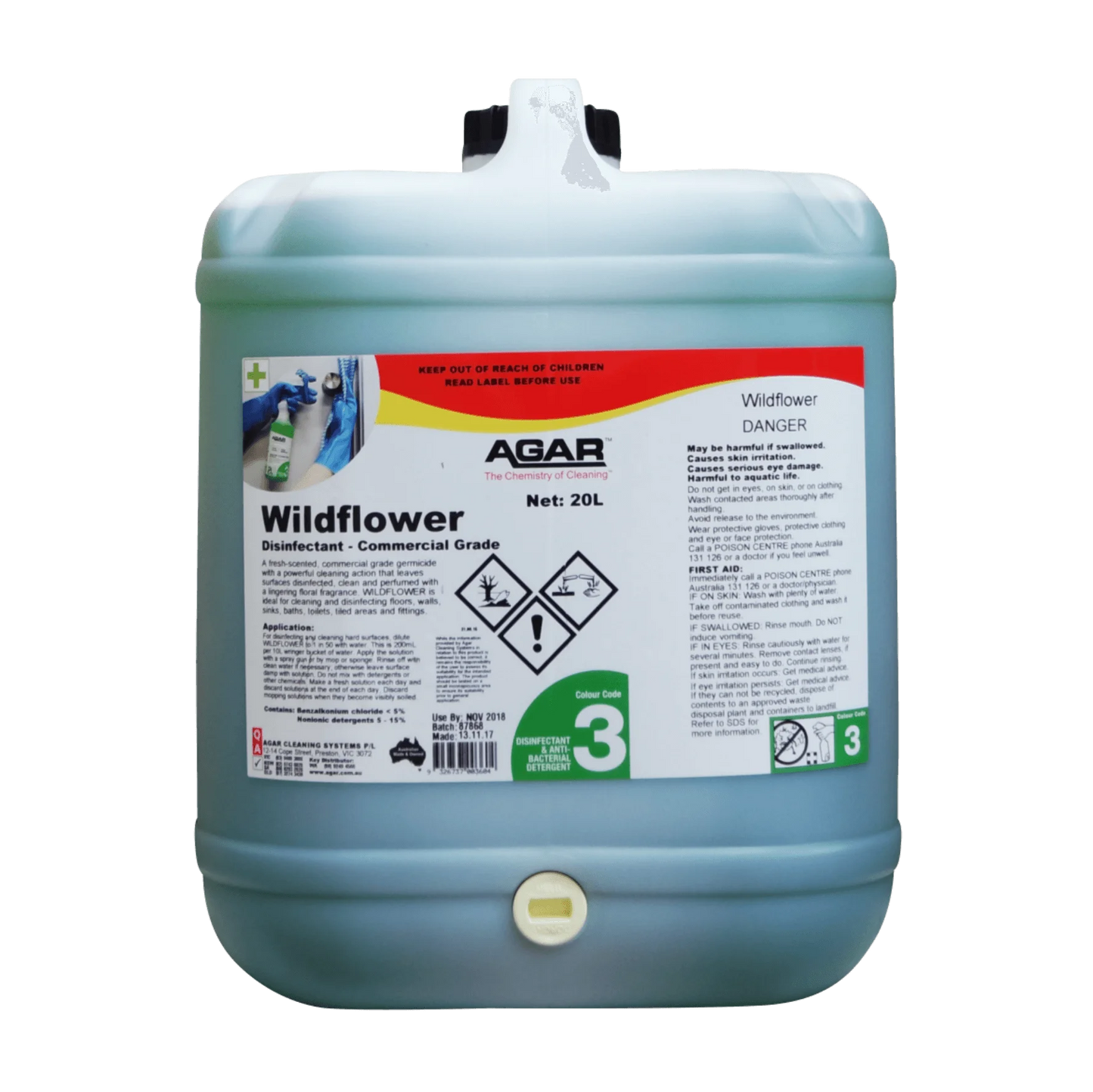Agar Wildflower Commercial Grade Disinfectant