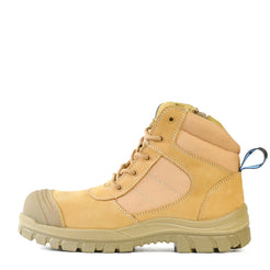 Bata Industrials Zippy Wheat Mens UK Sizing