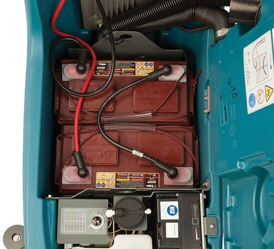 Tennant T300 Walk-Behind Floor Scrubber + Free Pullman Commander Vacuum