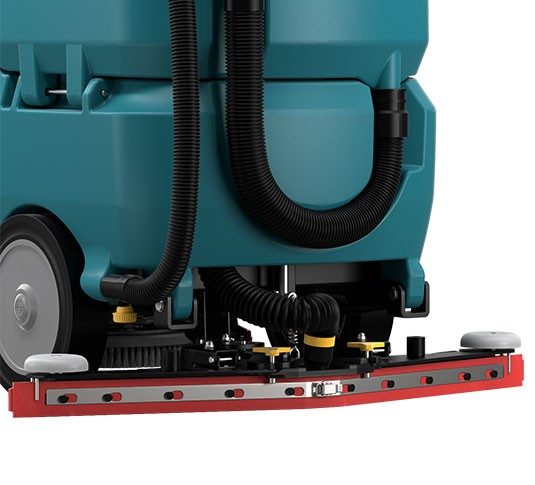 Tennant T681 Small Ride-On Scrubber + Free Pullman Commander PV900 Vacuum