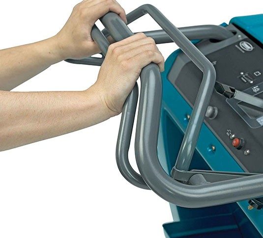 Tennant S10 Walk-Behind Sweeper + Free Pullman Commander PV900 Vacuum