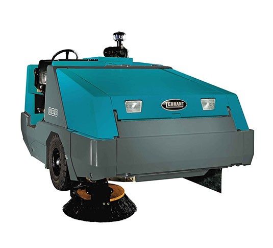 Tennant 800 Industrial Ride-On Sweeper + Free Black Jet Honda Powered GX390 Petrol High Pressure Washer