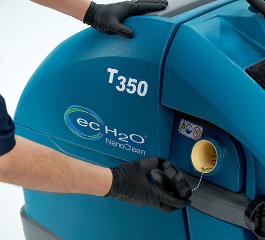 Tennant T350 Stand-On Floor Scrubber + Free Honda GX160 High Pressure Washer