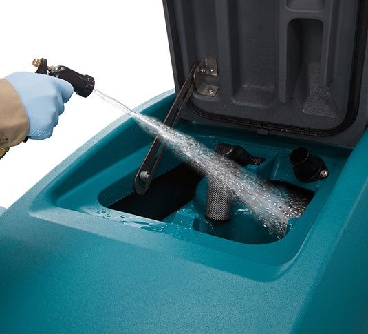 Tennant T600 Walk-Behind Floor Scrubber + Free Pacvac Vacuum Cleaner