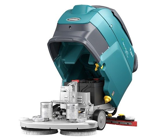 Tennant T391 Walk-Behind Floor Scrubber + Free Pullman Commander Vacuum