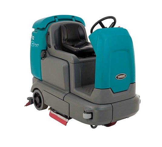 Tennant T12 Compact Battery Ride-On Floor Scrubber + Free Honda GX160 Pressure Washer