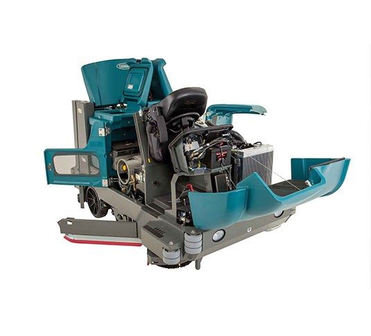 Tennant M30 Ride-On Sweeper-Scrubber + Free Black Jet Honda Powered GX390 Petrol High Pressure Washer