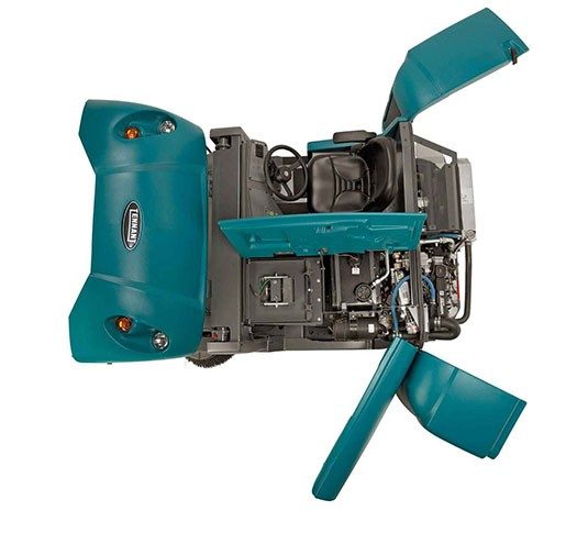 Tennant S30 Ride-On Sweeper + Free Black Jet Honda Powered GX390 Petrol High Pressure Washer