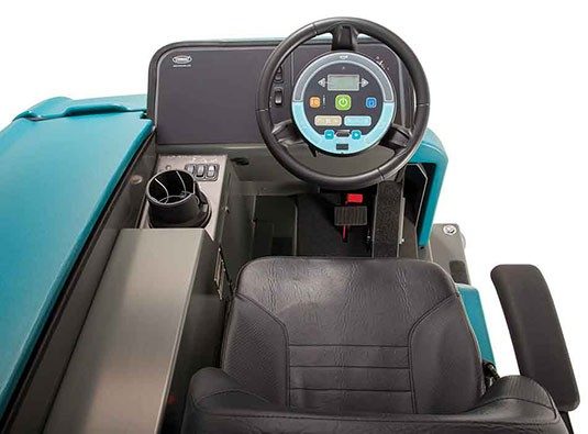 Tennant M20 Ride-On Sweeper-Scrubber + Free Black Jet Honda Powered GX390 Petrol High Pressure Washer