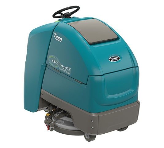 Tennant T350 Stand-On Floor Scrubber + Free Honda GX160 High Pressure Washer