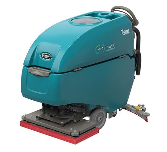 Tennant T500e Walk-Behind Floor Scrubber + Free Pullman Commander PV900 Vacuum