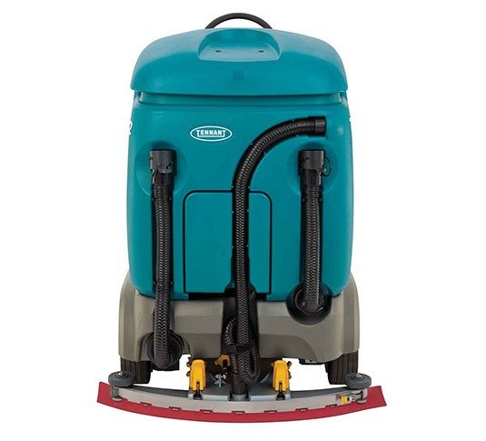 Tennant T12 Compact Battery Ride-On Floor Scrubber + Free Honda GX160 Pressure Washer