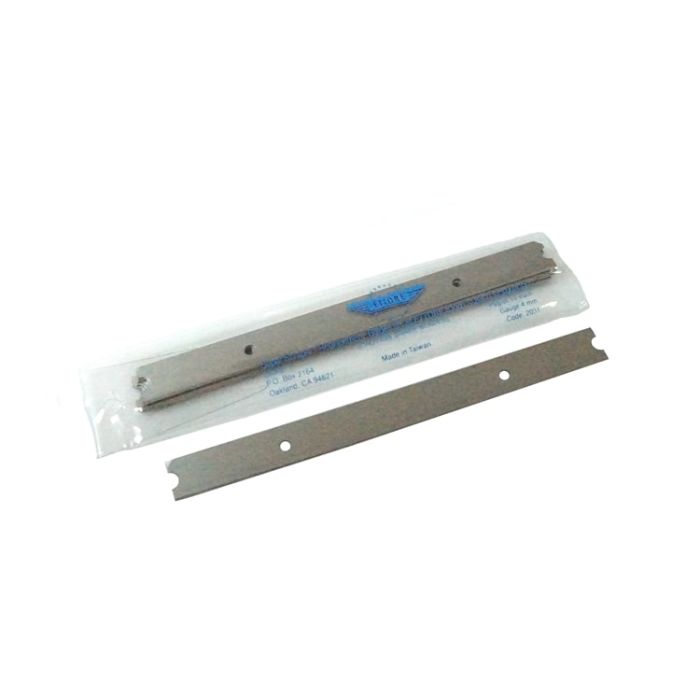 Ettore Super Scraper 6" (150mm) Single Edge Blades 10 pack