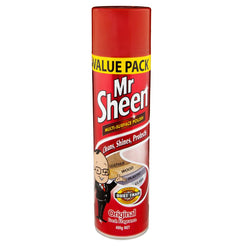 Mr Sheen Aerosol Multi Surface Polish Regular 250gm & 400gm