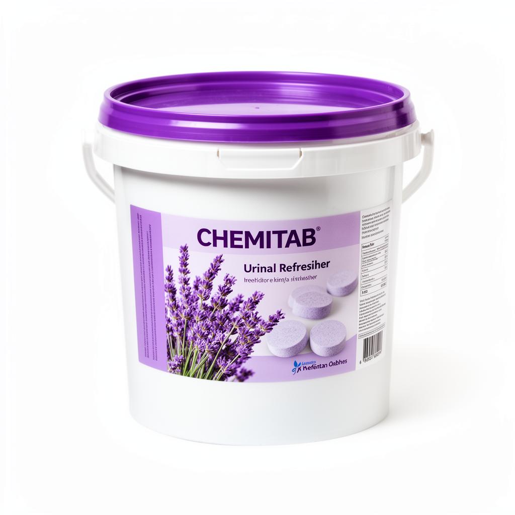 CHEMITAB Lavender Scented Urinal Blockettes Refresher Tablets