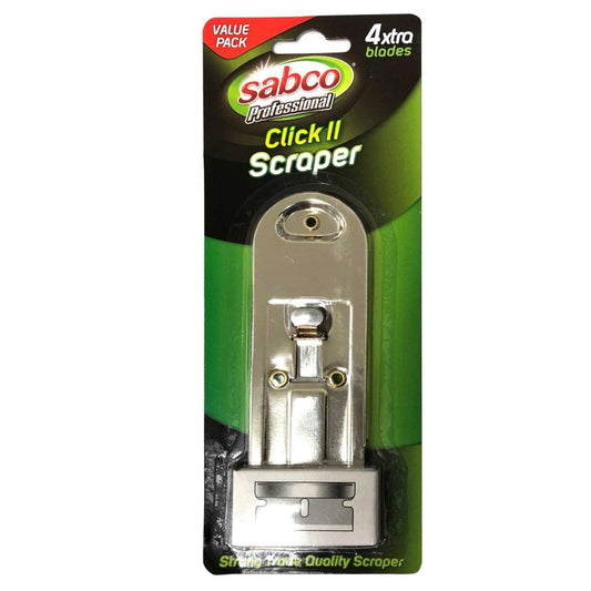 Sabco Click II Scraper β 40mm with 4 Extra Blades