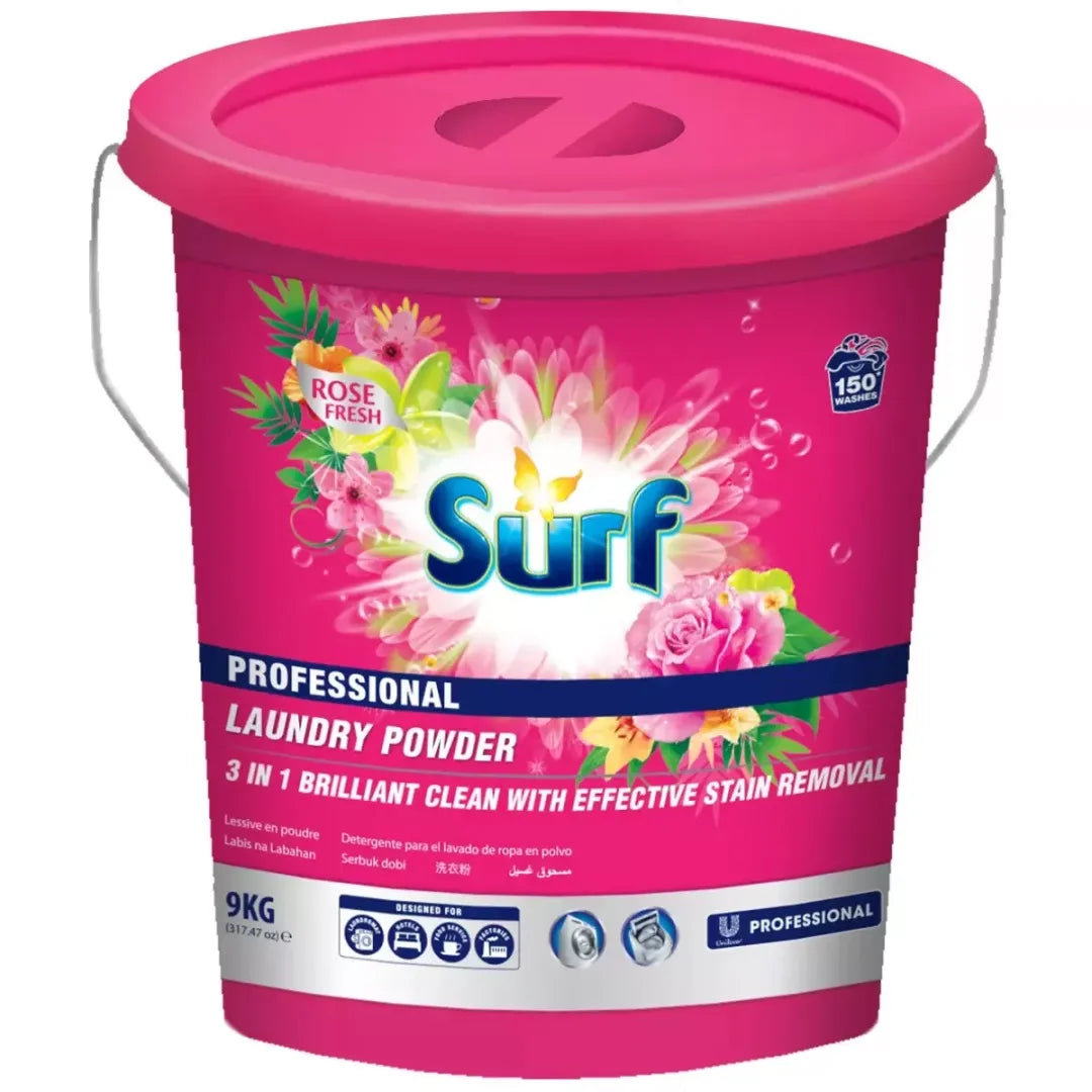 Surf Professional Laundry Powder Rose Fresh & Sun Fresh Front/Top 9KG / 272 Washes