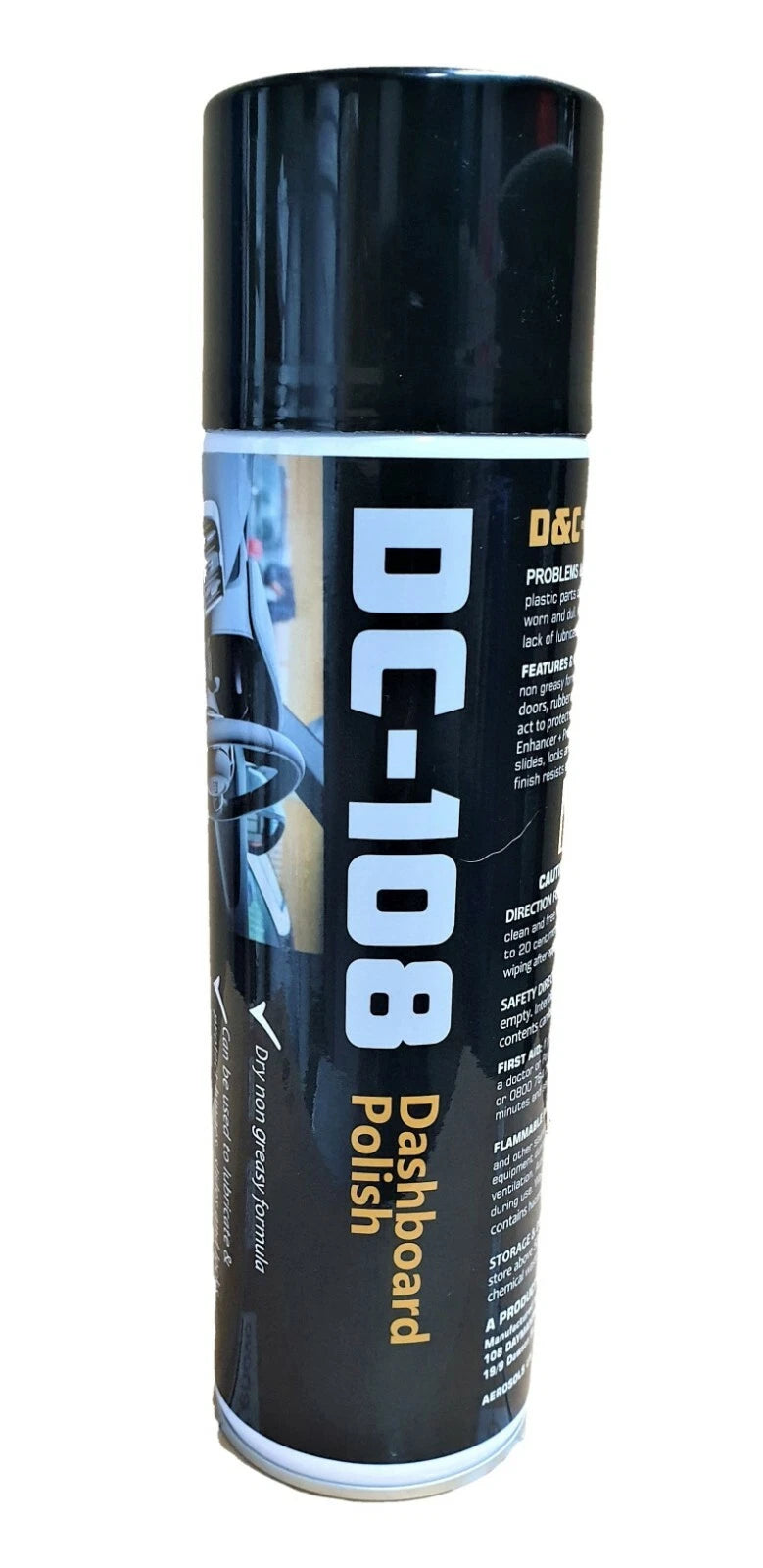 Dashboard Polish for Car Interior Non Greasy 300ML Spray