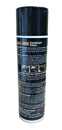 Dashboard Polish for Car Interior Non Greasy 300ML Spray