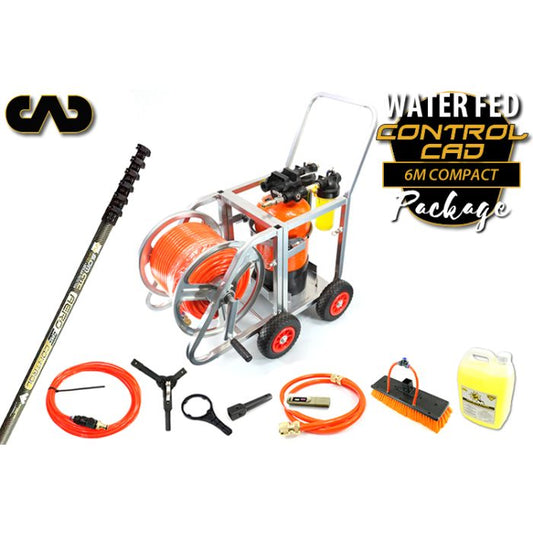 Windows Cleaning Supplies Complete Water Fed Package Aero CAD Control 6m Compact (hybrid carbon pole 6.0mβ12.0m DeVito)
