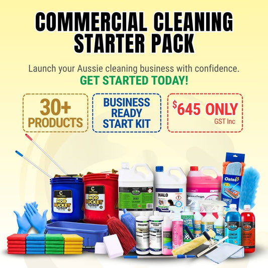 Complete Commercial Cleaning Starter Pack for Professional Cleaners
