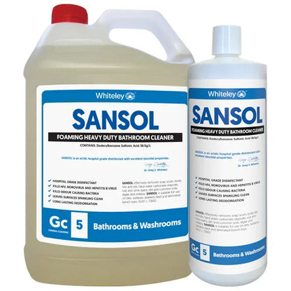 Whiteley SANSOL Foaming Heavy Duty Bathroom Cleaner
