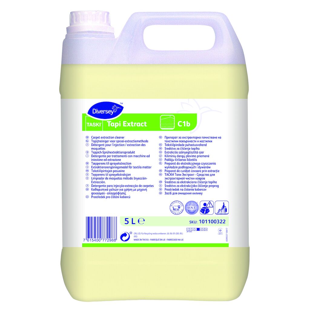 Diversey TASKI Tapi Extract 5L Carpet and Upholstery Cleaner
