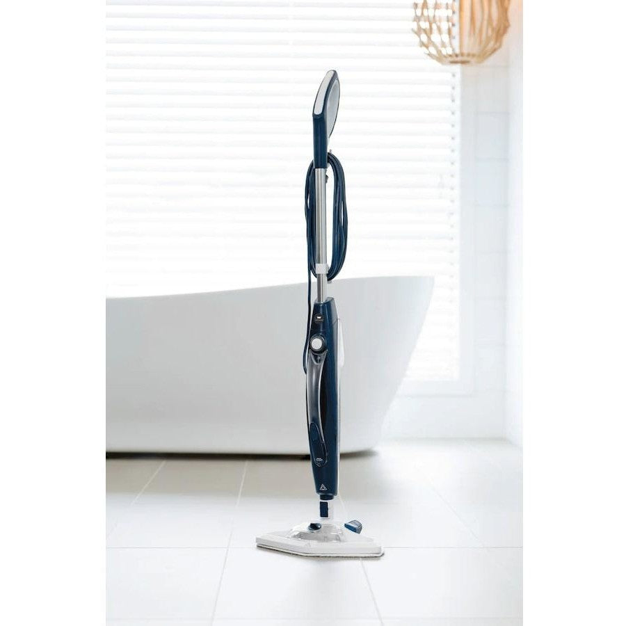 Wertheim Dual Steam Plus 2-in-1 Steam Mop Floor & Handheld Cleaner with Detergent Tank