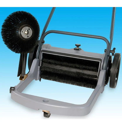 HAKO Manual Flipper + Push Walk Behind Floor Sweeper