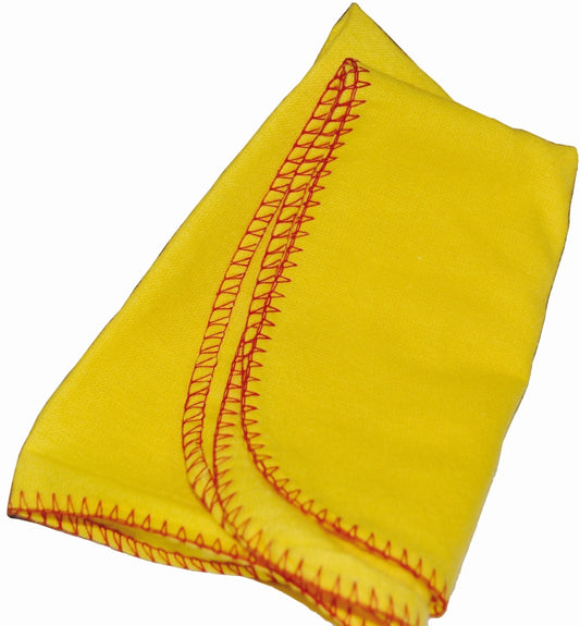 EDCO Unwrapped Yellow Polishing Cloth