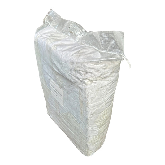 White Colour Mixed Towel Rags Bag with Handle 10KG