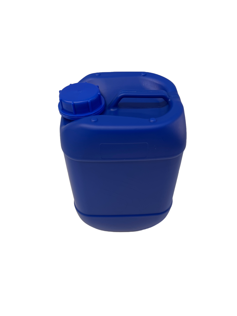 10 Litre Plastic Chemical Container with Cap- Blue