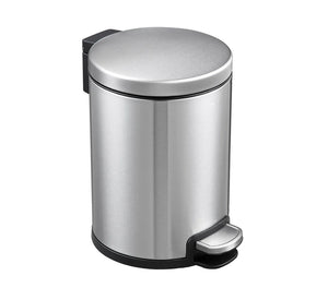 Dolphy Round Soft Closing Stainless Steel PEDAL Bin- 3L