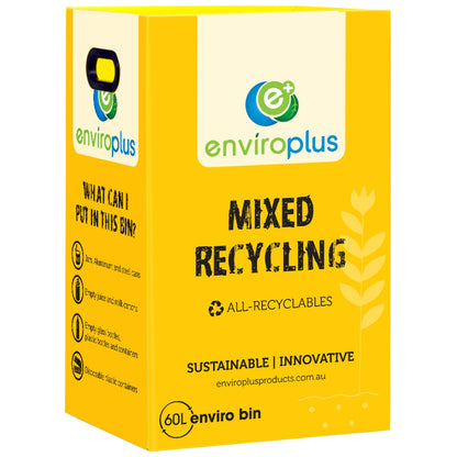 Abco Enviroplus Envirobin Organic Waste Yellow 60L Each