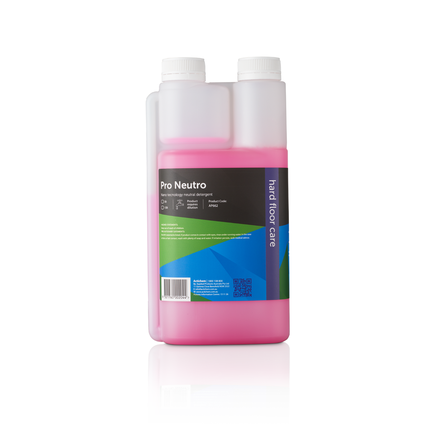 Actichem Pro Neutro Nano-technology neutral cleaner 1L,5L,15L