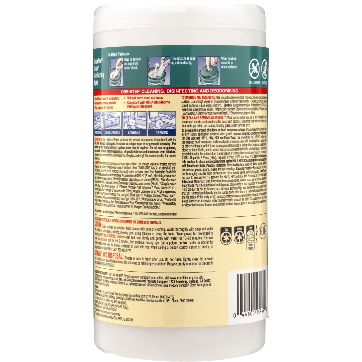 Clorox Disinfecting Wipes Fresh Scent 75ct