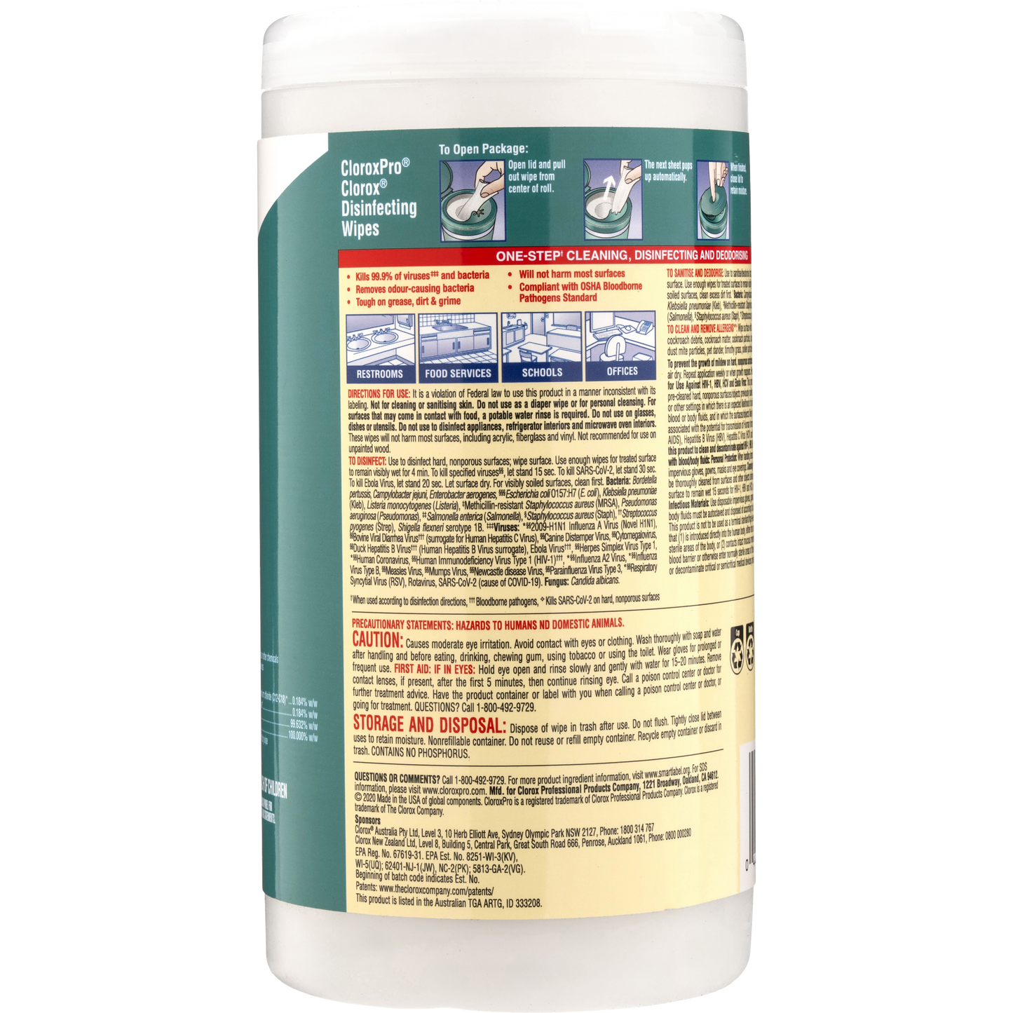 Clorox Disinfecting Wipes Fresh Scent 75ct