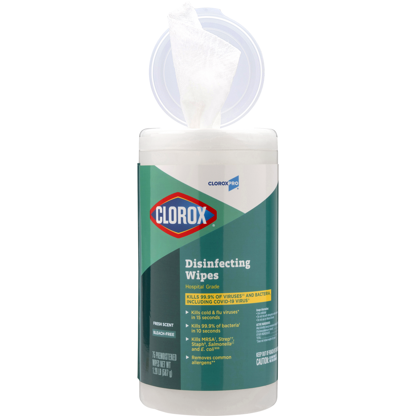 Clorox Disinfecting Wipes Fresh Scent 75ct
