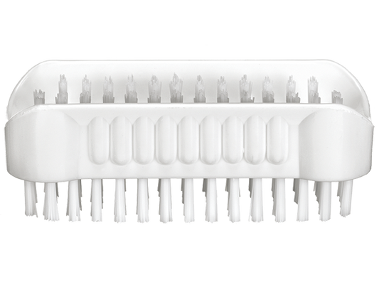 Oates Double Sided Nail Brush - White